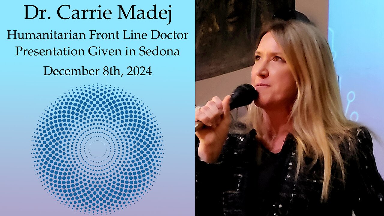 Dr. Carrie Madej LifeWave Presentation in Sedona AZ - 12-8-2024