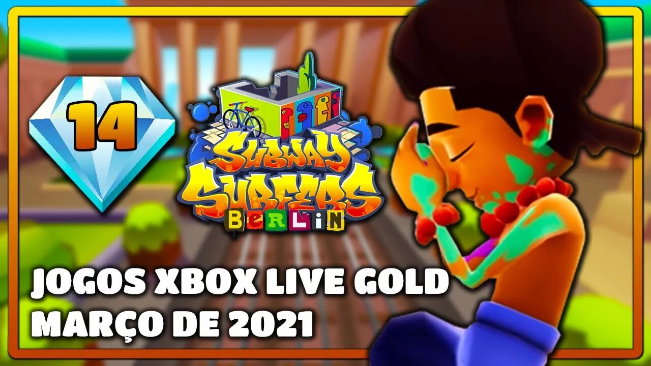 Subway Surfers Berlim 2021 | Caçada Sazonal | Jogos Xbox Games With Gold Março