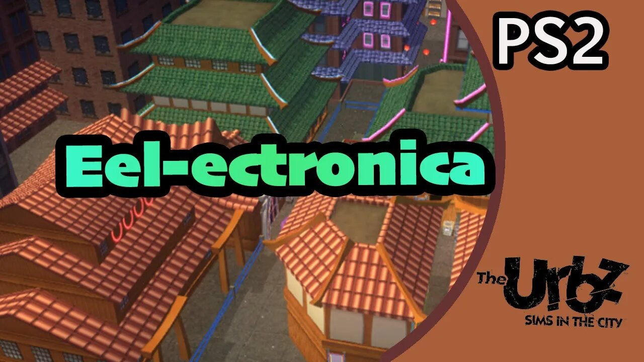 Simlish Music Stream of Eel-ectronica [Video Game Soundtrack Urbz Sims in the City PS2]