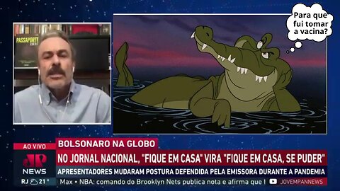 QUEM TOMA A VACINA NÃO VIRA JACARÉ