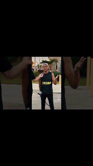 @TheStreetPoller interviewed me at the Trump rally in Miami