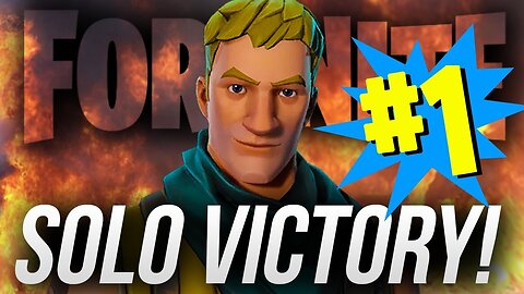 Fortnite Solo Run