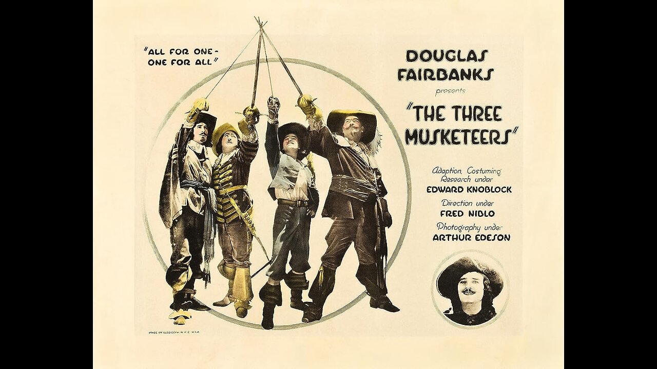 The Three Musketeers (1921). Creative Commons Attribution 3.0 Unported License.