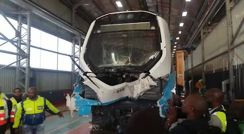 South Africa - Pretoria - 05 June 2019 - Minister of Transport on train accidents (S8U)