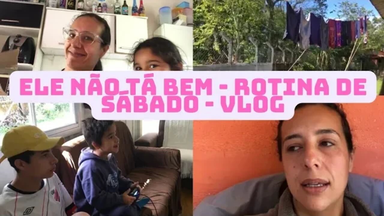 Noite não foi fácil - Ele não passou nada bem - Recebi visita - Vlog