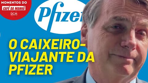 Bolsonaro, o caixeiro-viajante da Pfizer | Momentos do Café da Manhã do DCM