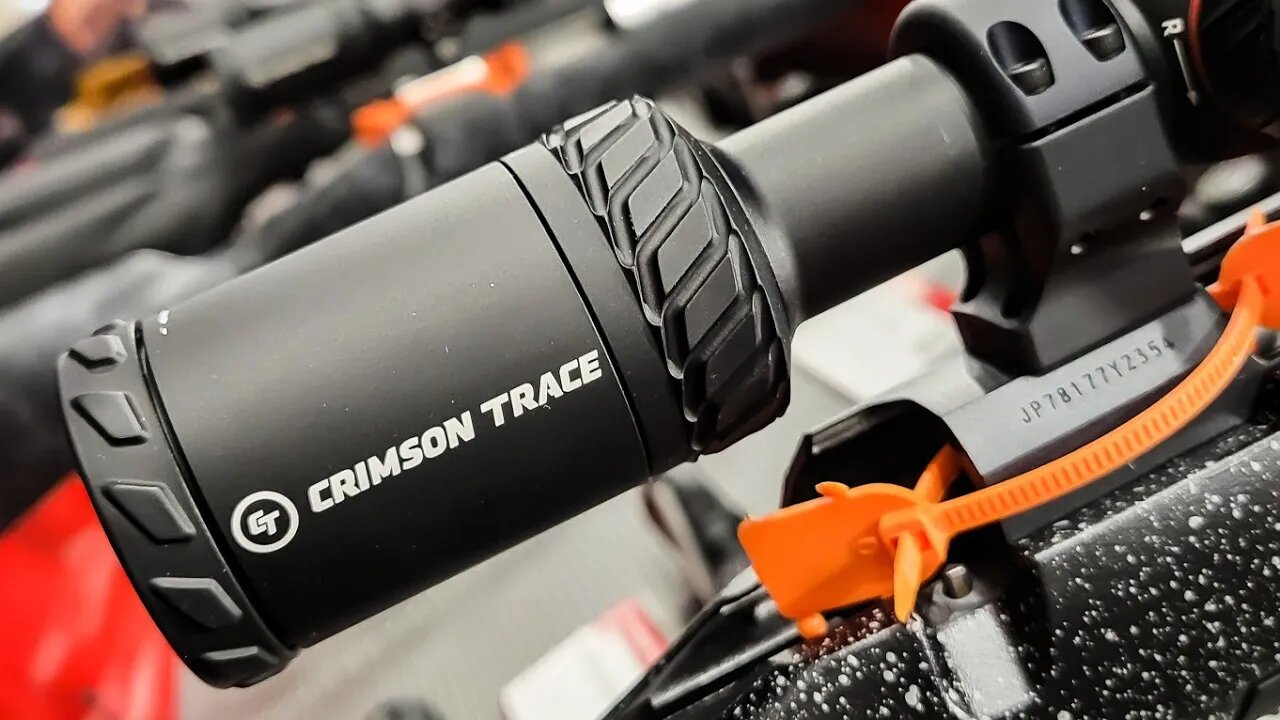 Crimson Trace Rifle Scopes! Shot Show 2022 #shorts