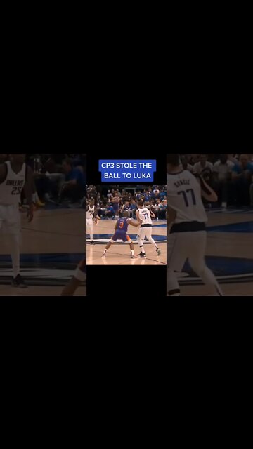 CP3 STOLE THE BALL TO LUKA