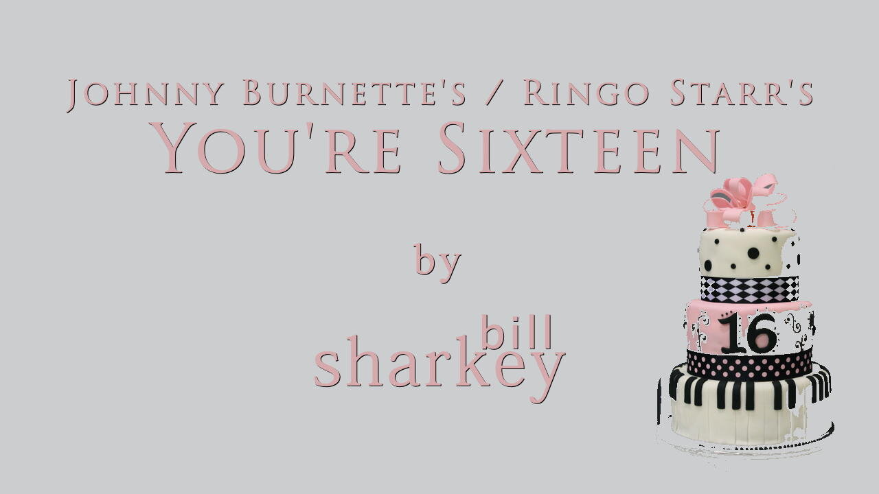 You're Sixteen - Johnny Burnette (cover-live by Bill Sharkey)