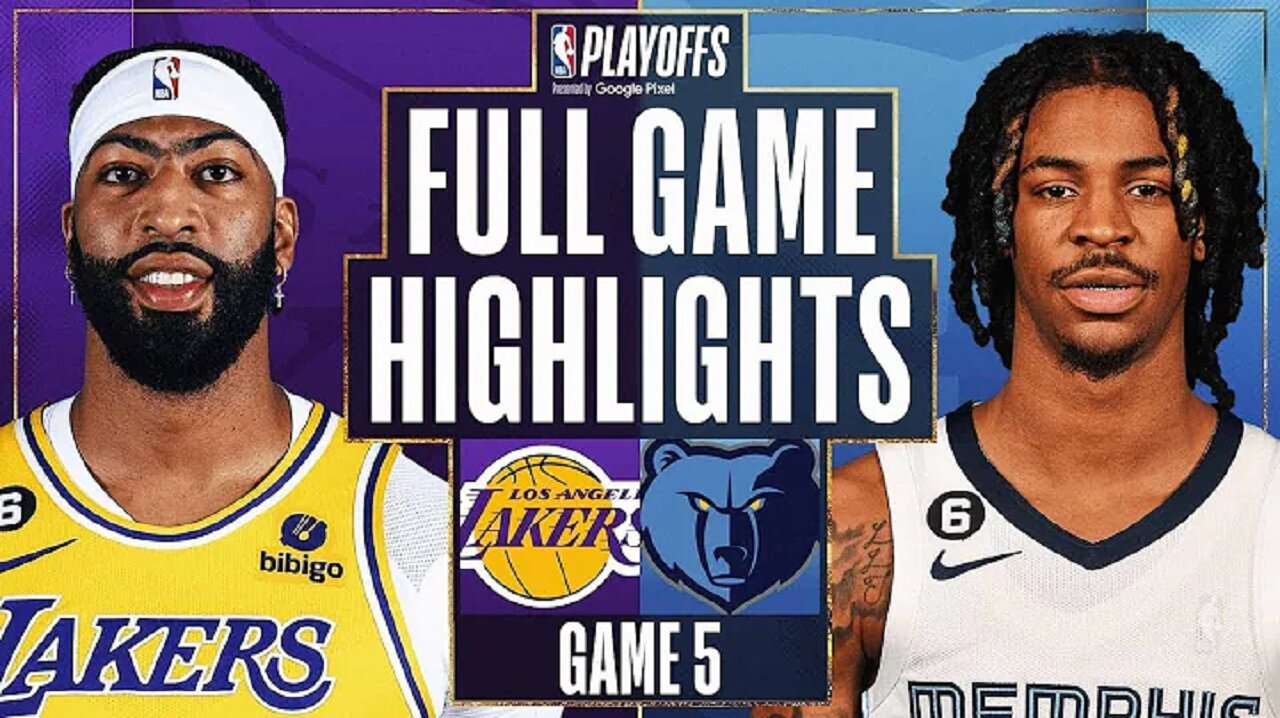 Los Angeles Lakers vs. Memphis Grizzlies Full Game 5 Highlights | Apr 26 | 2022-2023 NBA Playoffs