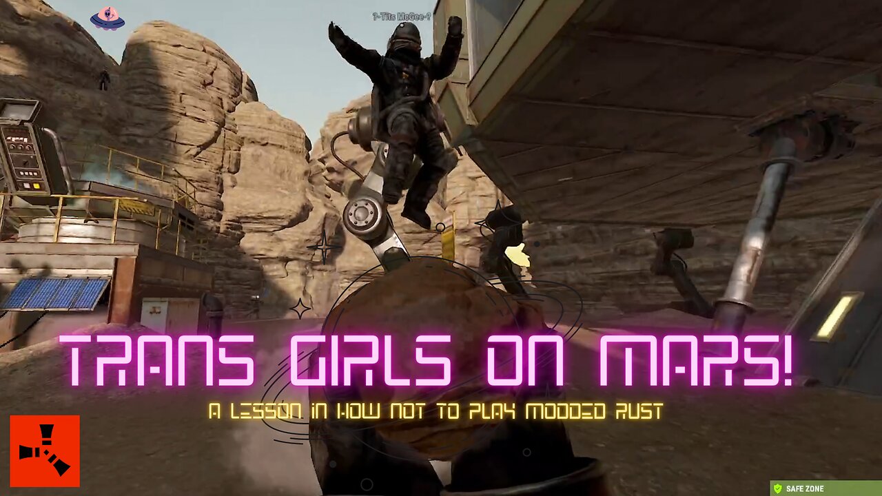 When trans girls go to mars! Rust duo survival