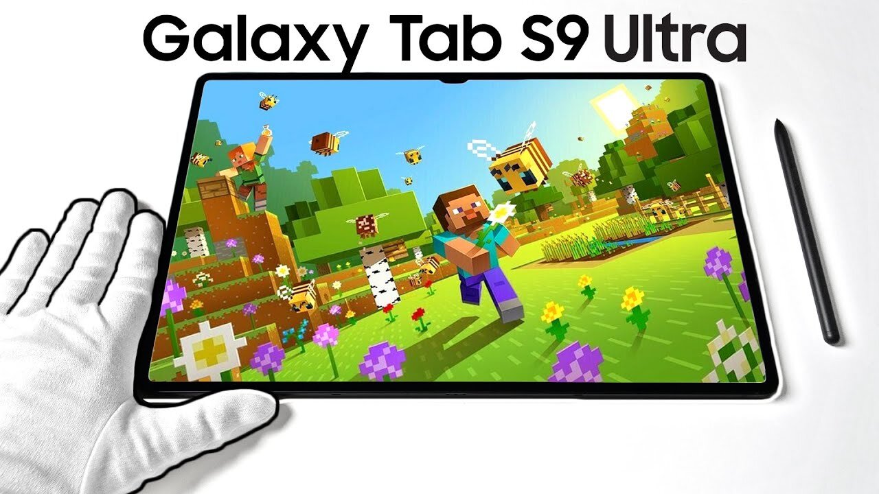 Samsung Galaxy Tab S9 Ultra - Best Android Tablet? (Minecraft, PUBG, Genshin Impact)