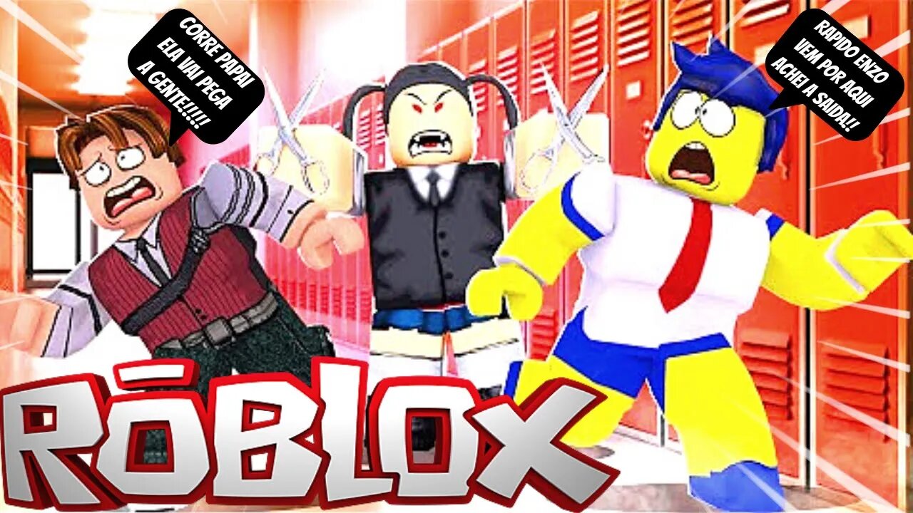 Roblox - A ALUNA NOVA da MINHA ESCOLA é ESTRANHA (Escape Carly School Obby) Janelinha games