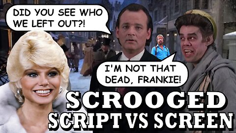 Scrooged: script versus screen in this Bill Murray classic