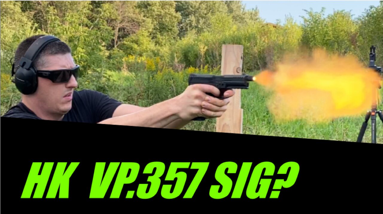 HK VP 40 / 357 SIG review and range time #ammunition #trainharder #357sig