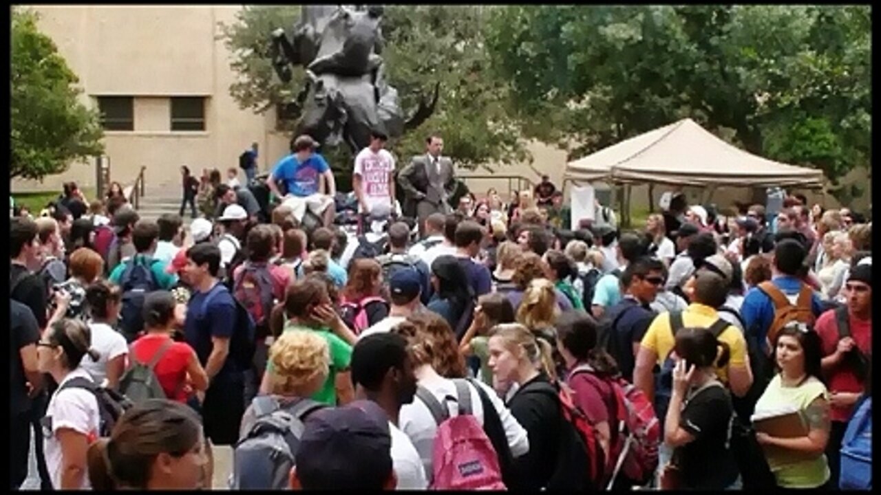 Texas State University San Marcos- Christians are saints