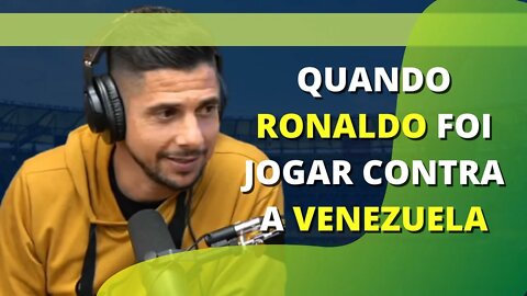 CICINHO CONTA QUE RONALDO DISSE QUE SE PERDESSE PARA A VENEZUELA PARAVA DE JOGAR