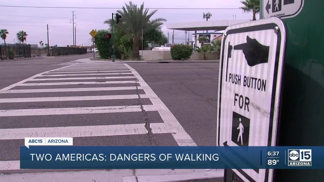 Pedestrian death rates are higher for most minorities