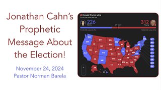 Jonathan Cahn’s Prophetic Message About the Election!