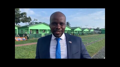 President Weah visits the invincible Park