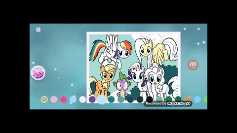 Let's paint the Mane 7!!! / MLP:Color By Magic