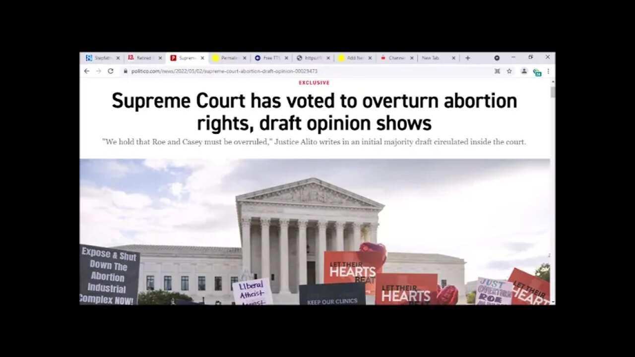 Roe vs. Wade Overturned?