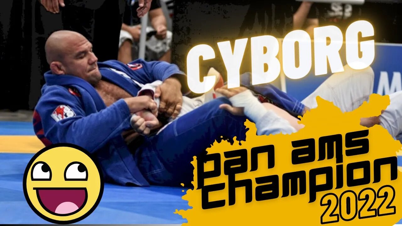 Roberto Abreu "CYBORG" won Pan Ams Ultra-Heavy Adult 2022. #bjj #fightsports #ibjjf