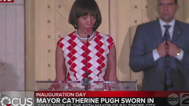 Thousands filled War Memorial to hear Pugh's inauguration address