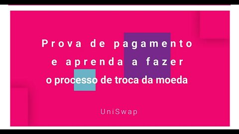 Finalizado - Airdrop - Prova de pagamento - NairaSwap