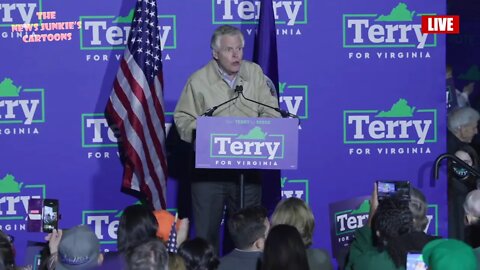 McAuliffe falsely claims that his opponent "is doing an event with Donald Trump here in Virginia."