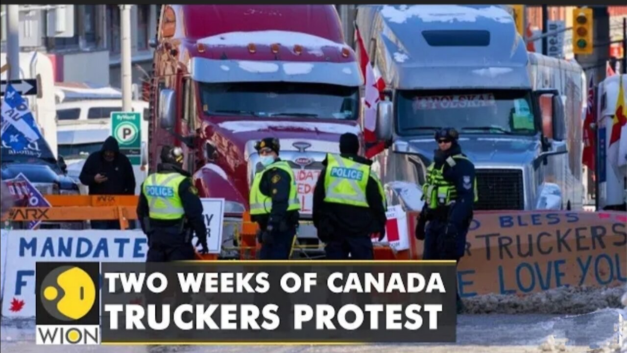 Canadian PM Justin Trudeau slams truckers' protest, calls truck blockades a threat to economy | WION