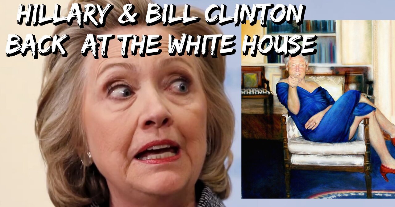 Hillary & Bill Welcomed to Be Back at White House