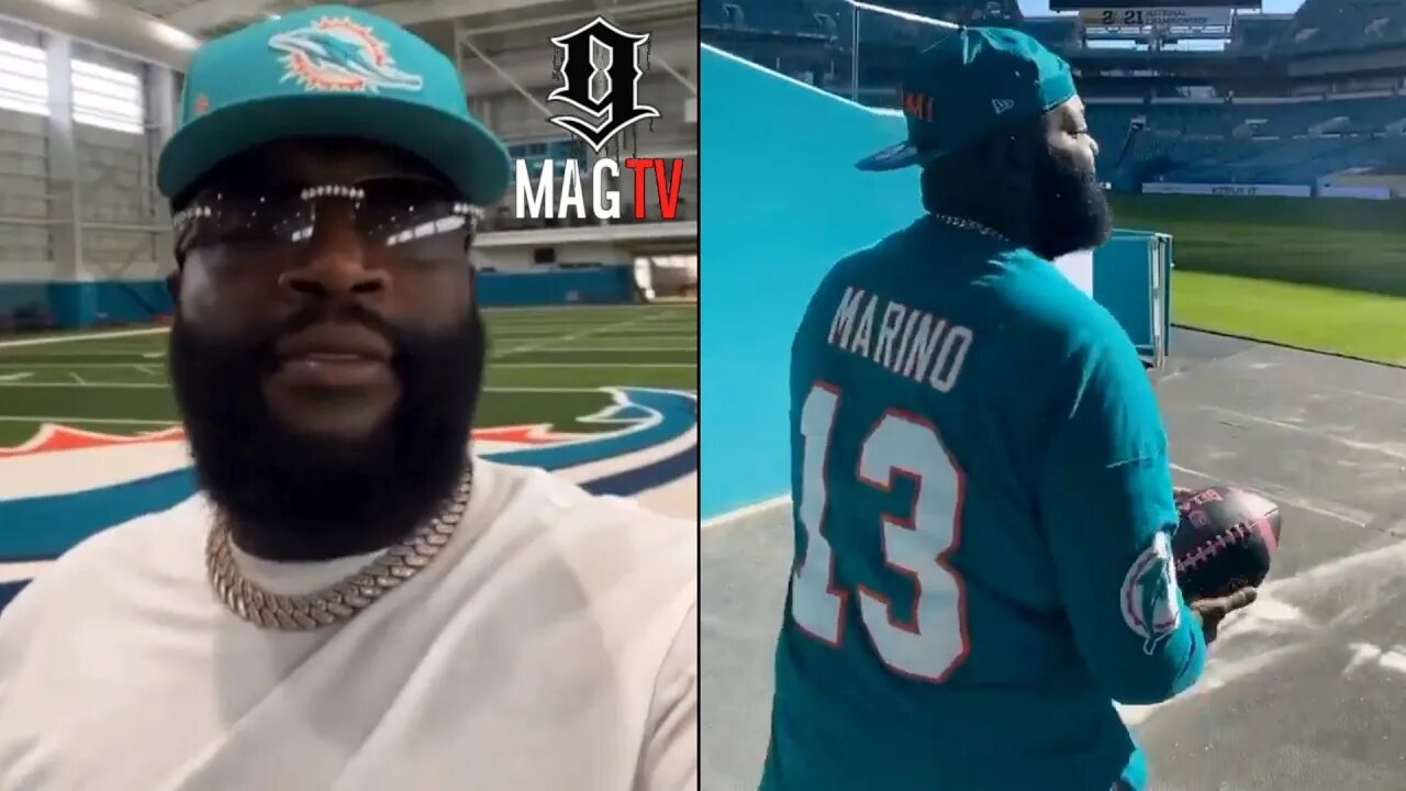 Rick Ross Considers Buying A 5% Ownership Stake In The Miami Dolphins! 🏈