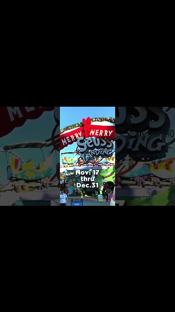 Holidays are returning to Universal! 🎄🥳