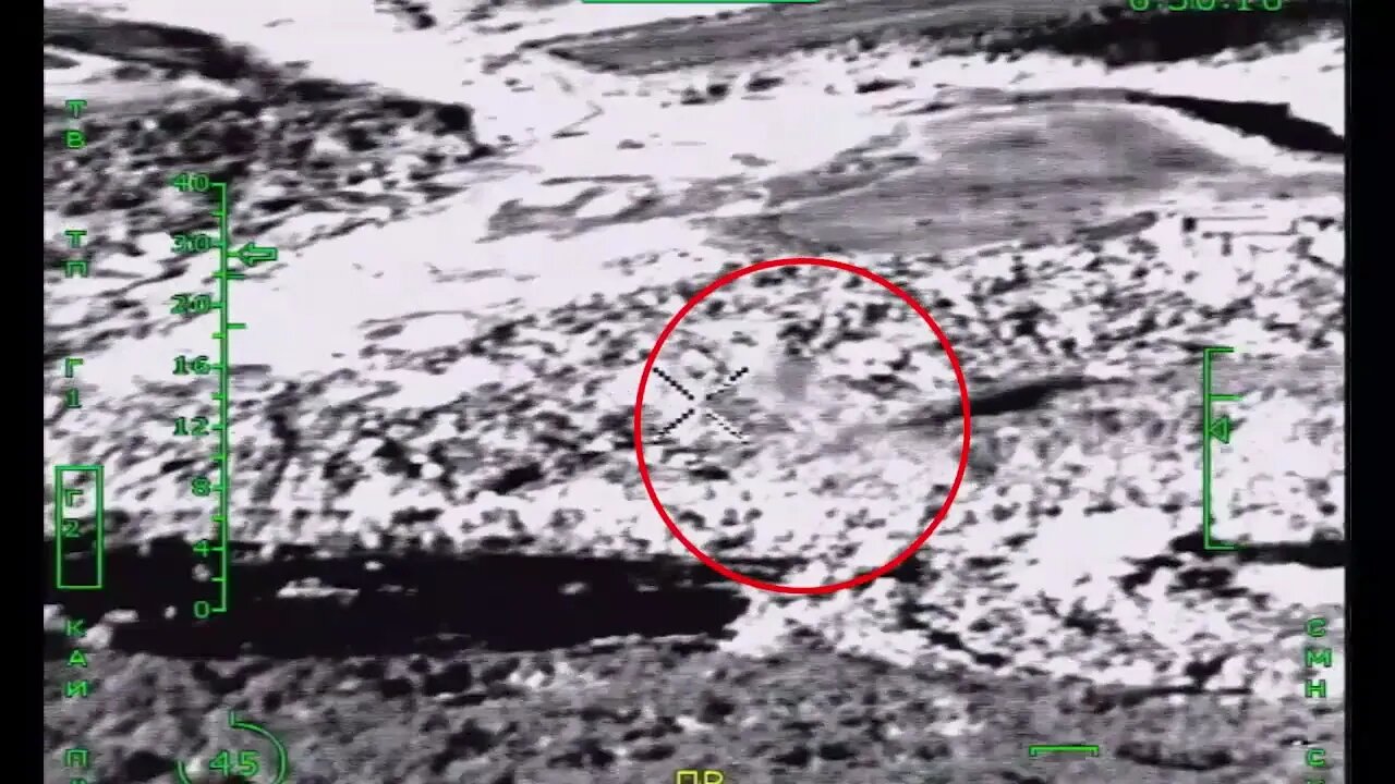 Russian Ka-52 Or Mi-8 Attack Helicopters Hammering Ukrainian Positions In The Izyum Direction!