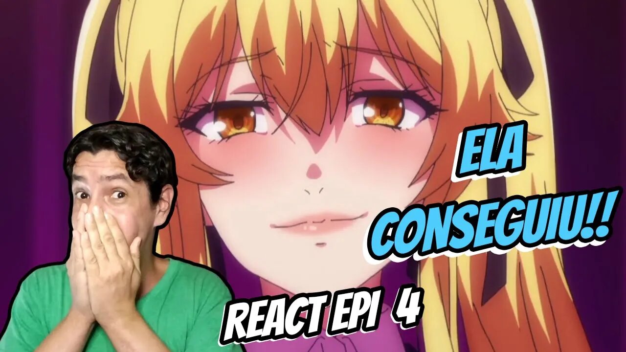 REACT - Kakegurui Twin Episódio 4 Reaction