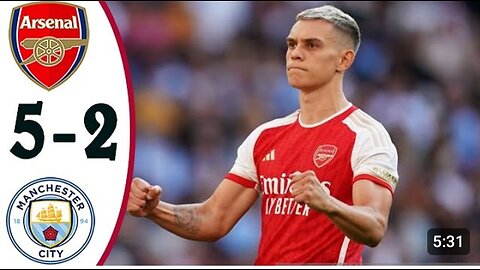 Arsenal vs Manchester City 1-1 (PEN 4-1) Highlights & All Goals 2023