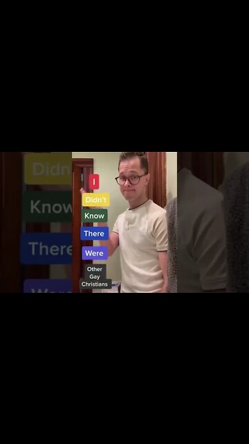 Christian Priest learns being gay isnt a sin #gay #sin #shorts