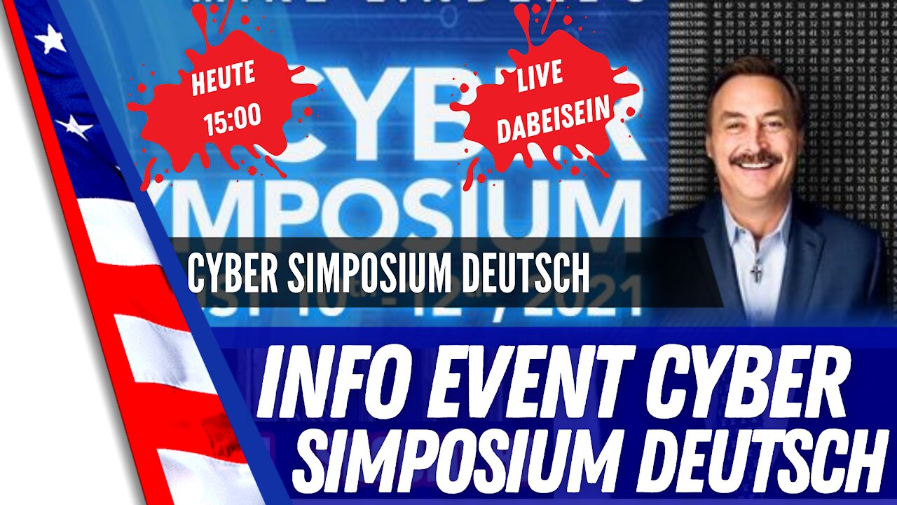 Heute um 15:00 Cyber Symposium LIVE