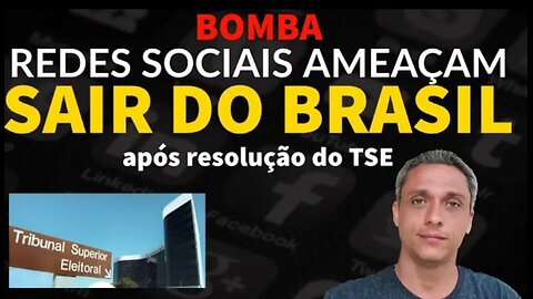 Social networks threaten to leave Brazil after the Xandão Dictatorship Resolution