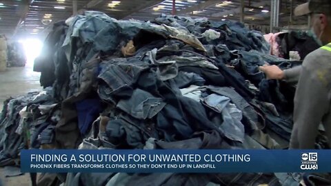 Phoenix Fiber creating ways to keep old clothes out of landfills