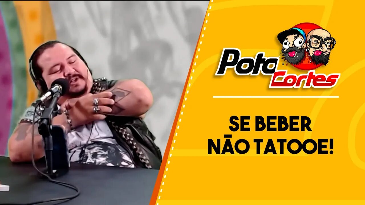 ✅ #CORTES POTOCA PODCAST ✂ 🎙 HERON PUNK SE BEBER NÃO TATOOE!