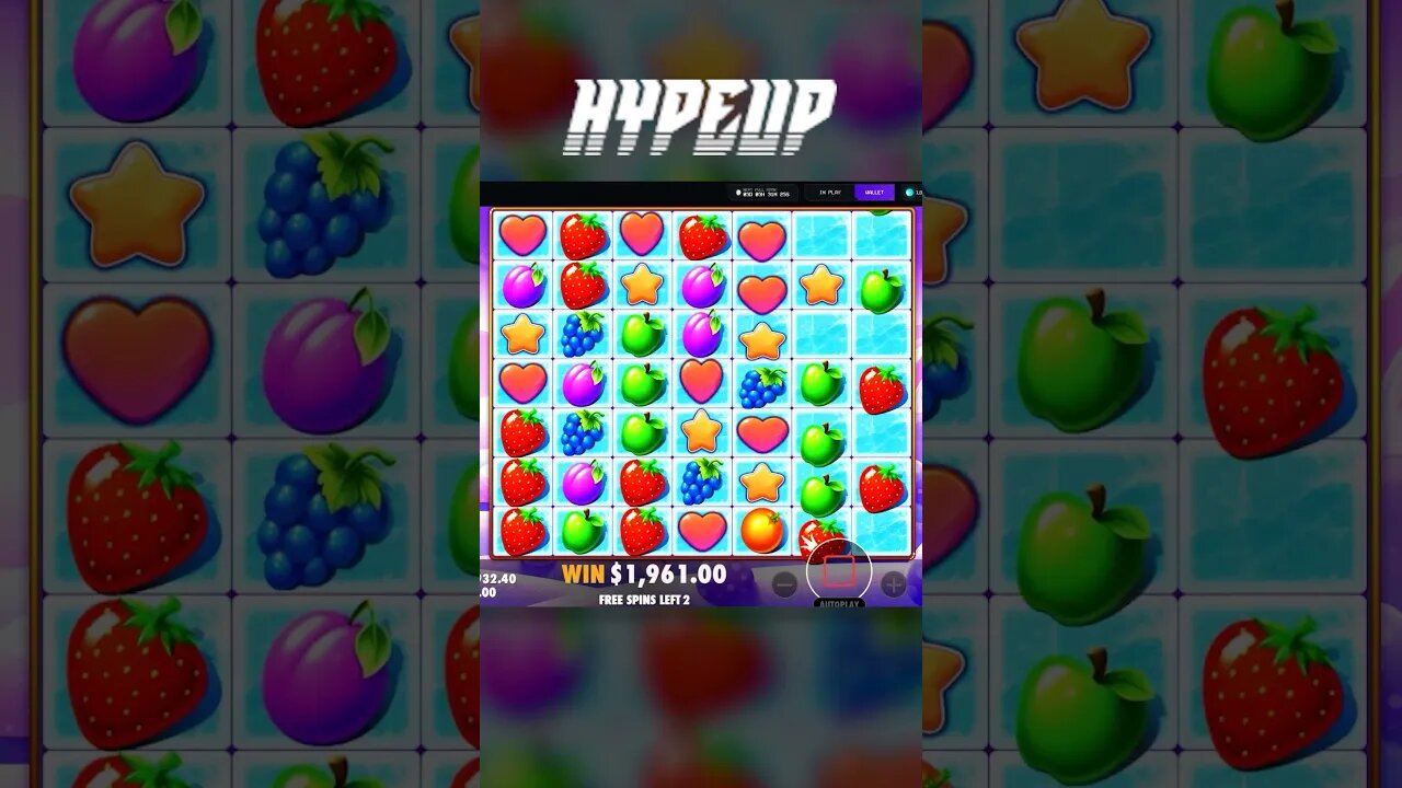 $3,000 WIN ON FRUIT PARTY!