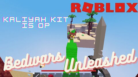 Roblox Bedwars - Kaliyah Kit is OP