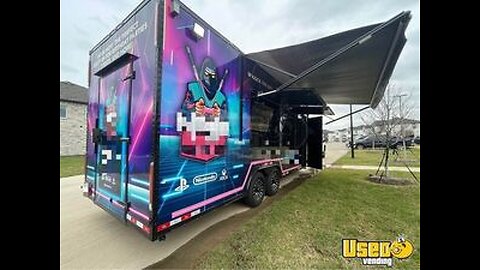 Turn Key Business - 2024 24' Cargo Craft Mobile Video Gaming Trailer for Sale in Texas!