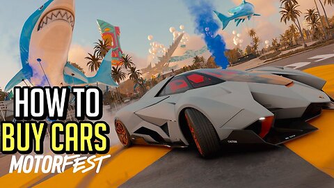THE CREW MOTORFEST - HOW TO BUY CARS