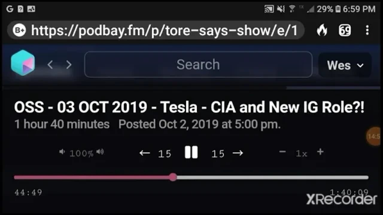 Tore/Tesla/Trump connection???