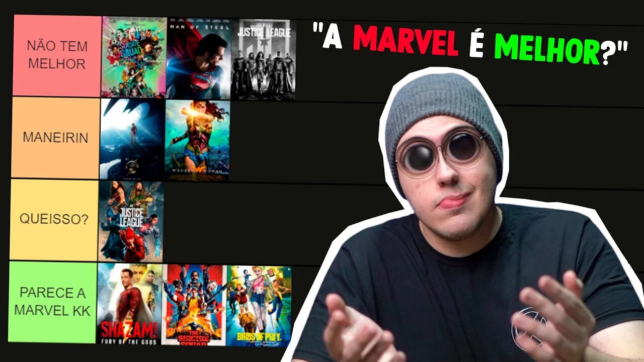 RANKEANDO OS FILMES DO DCEU DEFINITIVAMENTE! (PODIA SER PIOR)