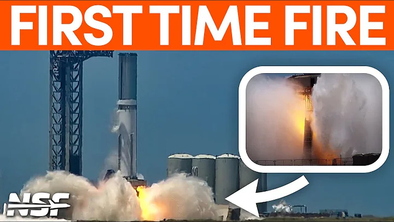 Did the Deluge Work? SpaceX Booster 9 Static Fire - Starship Super Heavy - 2023