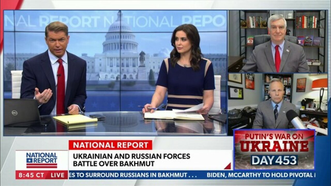 Battle of Bakhmut and U.S. sending F-16s to Ukraine